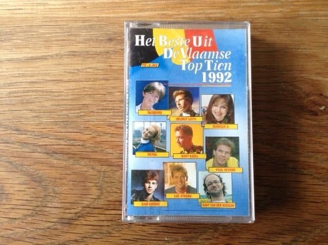 muziekcassette het beste uit de vlaamse top tien 1992, CD & DVD, Cassettes audio, Enlèvement ou Envoi, En néerlandais, 1 cassette audio