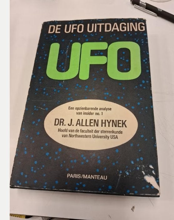 De UFO Uitdaging - Dr. J. Allen Hynek (1973), Boeken, Literatuur, Gelezen, Ophalen of Verzenden