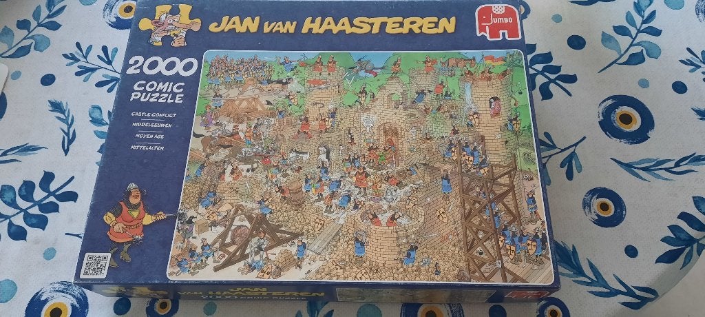 puzzel Jan van Haasteren : 2000 stuks, Enlèvement ou Envoi, Plus de 1 500 pièces, Comme neuf, Puzzle