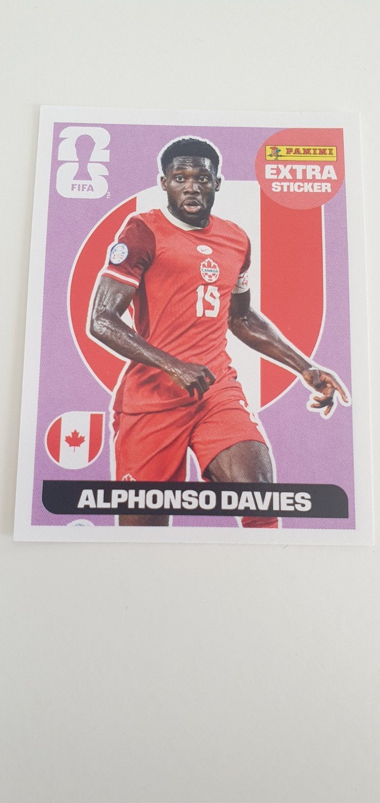 Wereldbeker Panini 2026 ESTRA Alphonso Davies, Ophalen of Verzenden