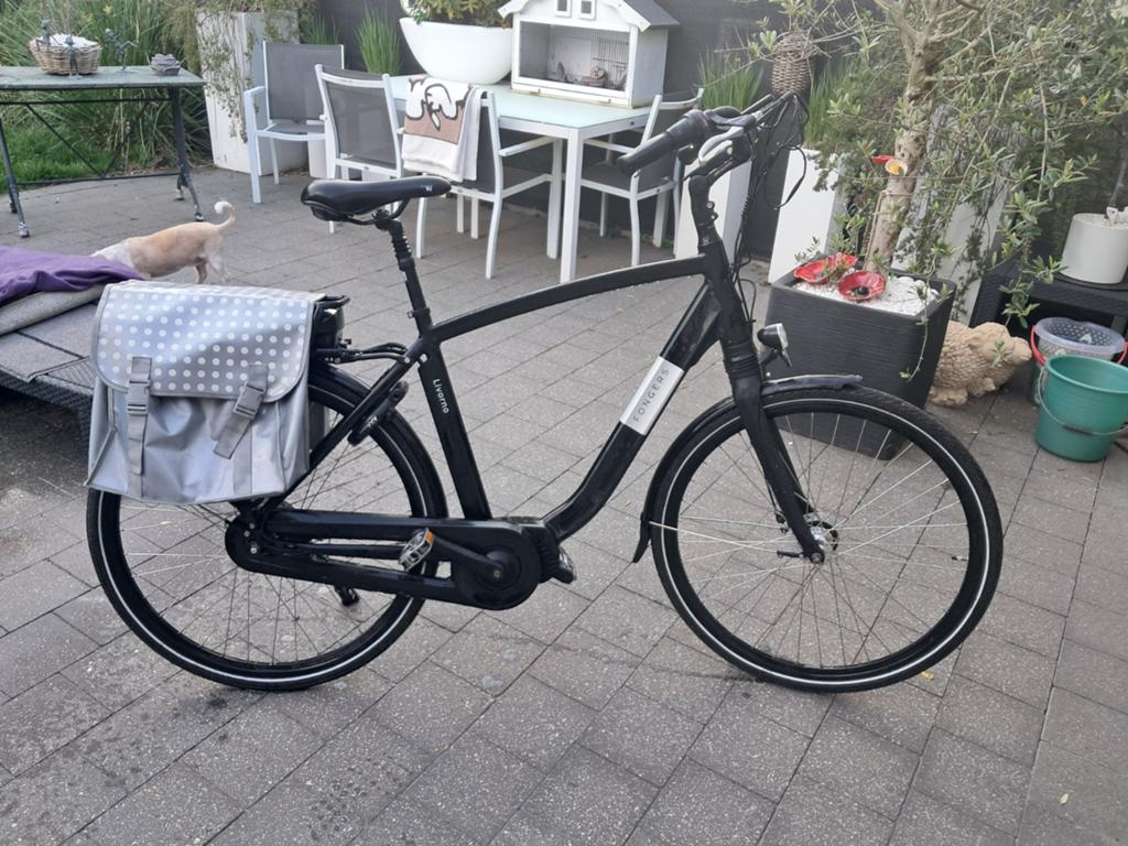 Fongers Livorno e-bike 540wh zwart herenfiets maat 56, Fietsen en Brommers, Elektrische fietsen, Ophalen