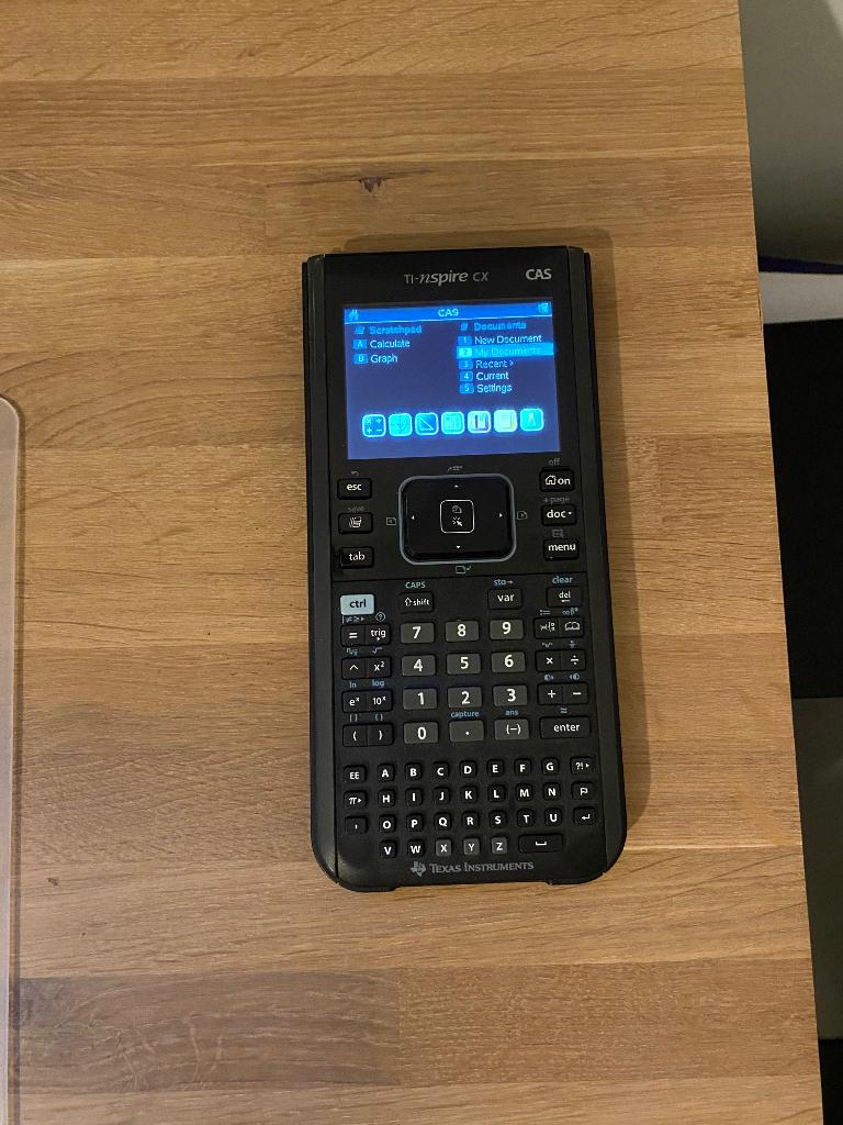 Ti nspire cx CAS, Ophalen, Grafische rekenmachine, Zo goed als nieuw