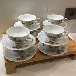 Vintage koffie/theeservies - Putterteich Bavaria - 8 pers., Ophalen, Gebruikt, Overige merken, Vintage