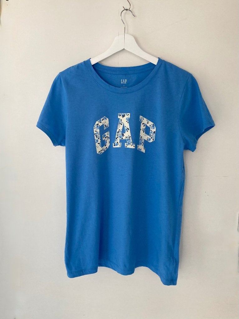 Lichtblauw dames t-shirt "GAP" large/40- Nieuw, GAP, Blauw, Maat 42/44 (L), Nieuw