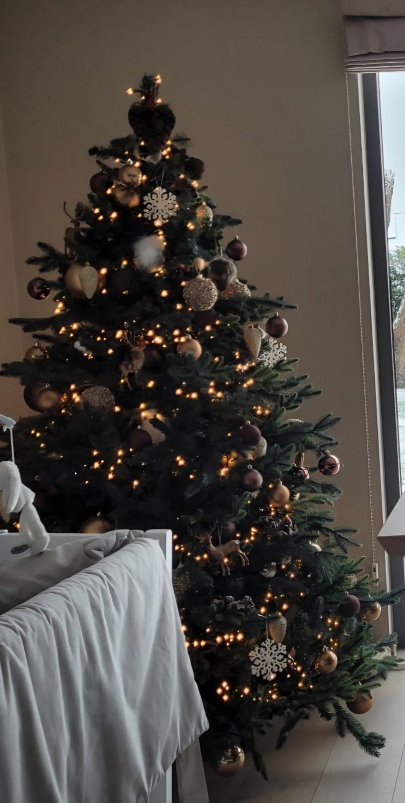 Kerstboom, Ophalen, Binnen, Kunstplant, Gebruikt