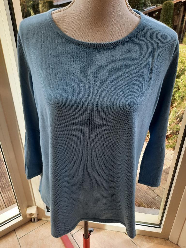 Mooie trui RICK CARDONA - 42, Kleding | Dames, Truien en Vesten, Blauw, Maat 42/44 (L), Ophalen of Verzenden, Zo goed als nieuw