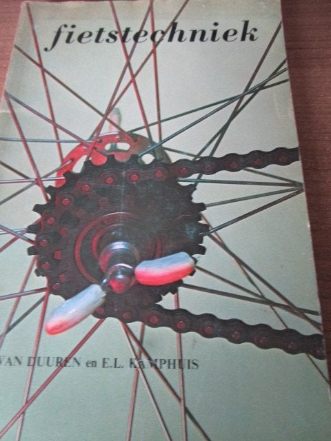 Boek "Fietstechniek" P. Van Duuren uitgeverij VAM jaren '80, Ophalen of Verzenden, Gebruikt