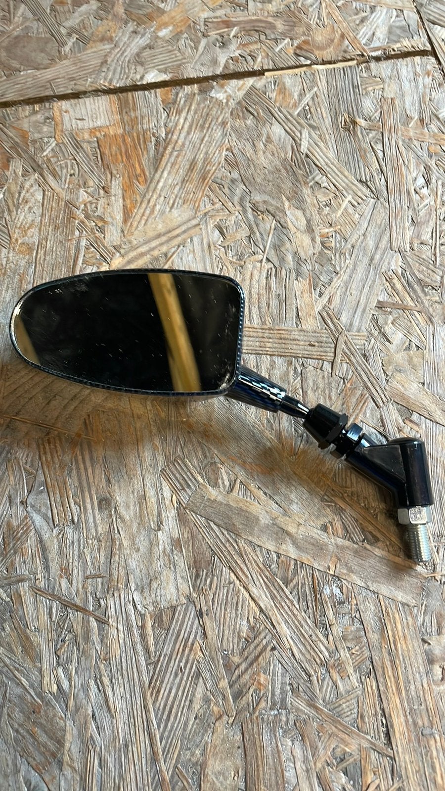 Spiegel carbon look, Ophalen of Verzenden, Nieuw