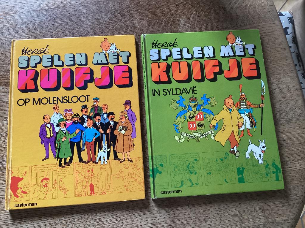 Kuifje, Boeken, Meerdere stripboeken, Ophalen of Verzenden, Gelezen