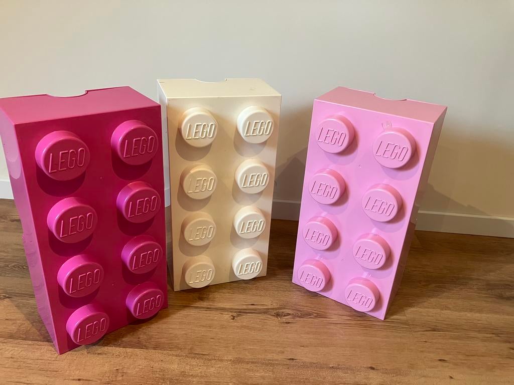 3 x lego XL opbergboxen, Kinderen en Baby's, Speelgoed | Duplo en Lego, Ophalen, Zo goed als nieuw, Lego