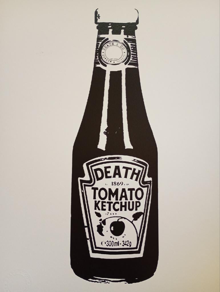 Pop-Art tomato ketchup, Ophalen of Verzenden