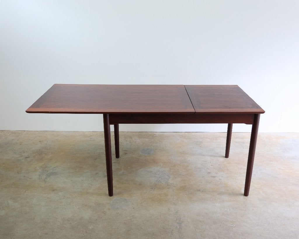 Mid Century vintage uitschuifbare eettafel palissander, Ophalen