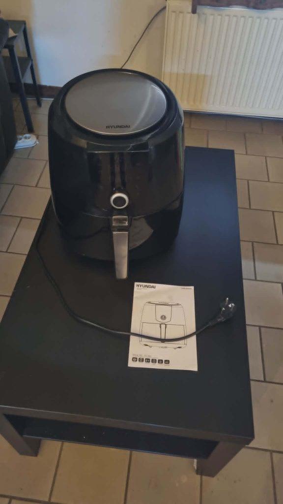 AirFryer Hyundai XXL 6.2L, Electroménager, Friteuses à air, Enlèvement, Utilisé, Friteuse à air XXL, 1500 grammes ou plus