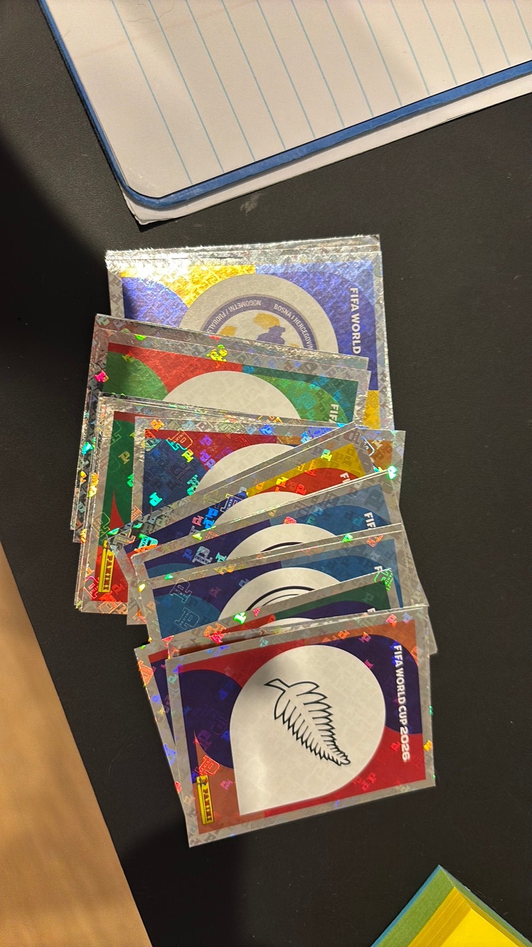 Blinkende wk stickers, Ophalen of Verzenden, Zo goed als nieuw