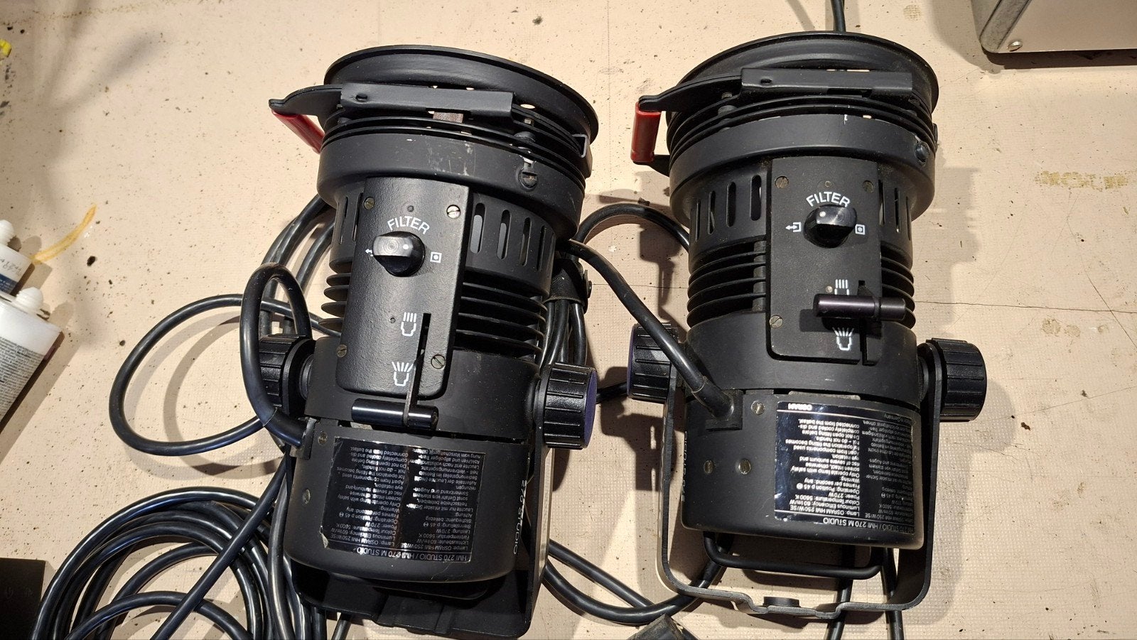 osram hmi 270 m studio professionele spots, Ophalen, Nieuw, Video