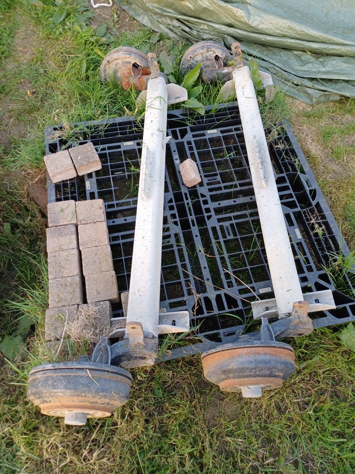 Assen bwp 1800 kilo, Ophalen