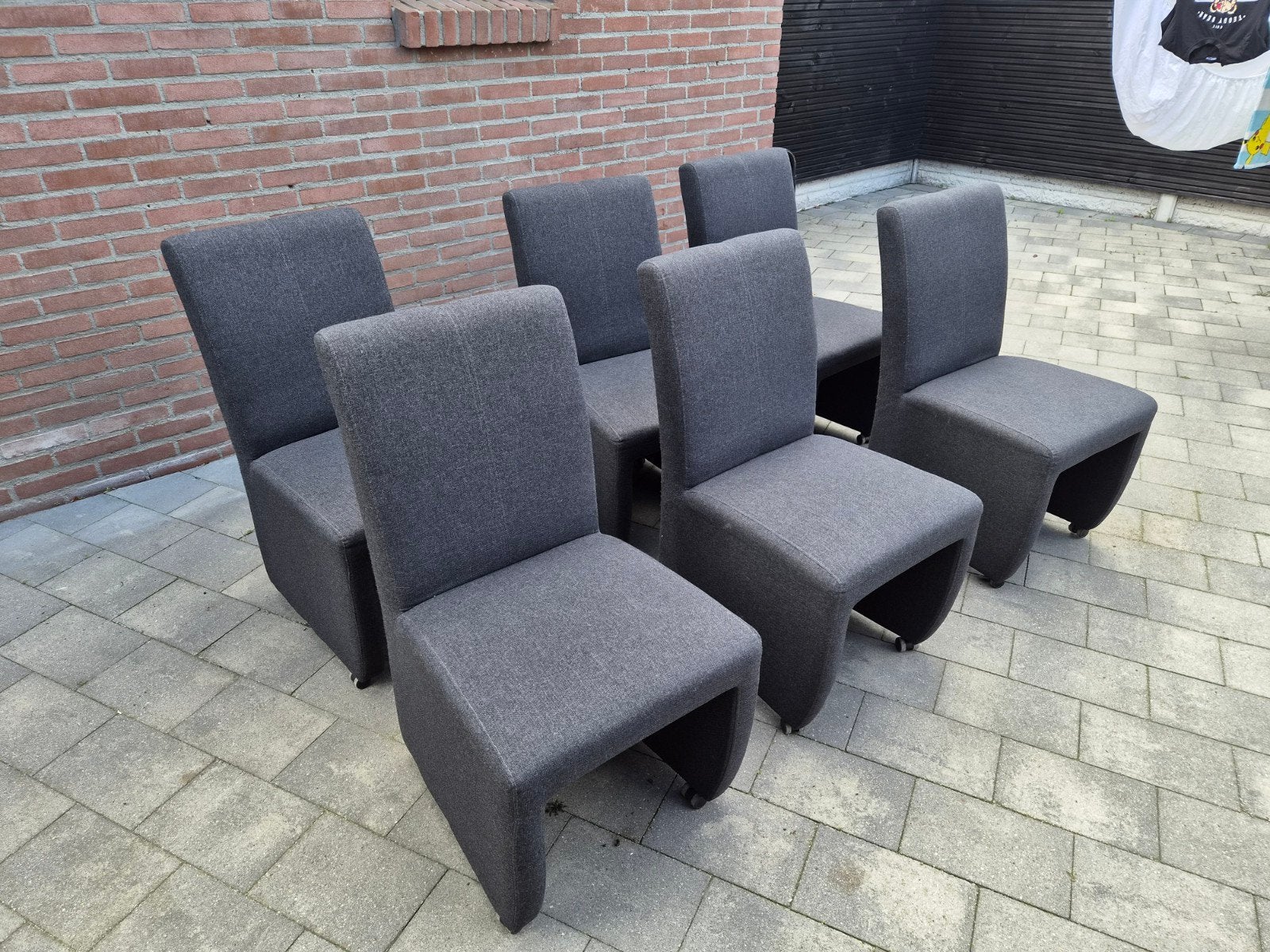 nette set stoelen 6stuks, Enlèvement, Cinq, Six Chaises ou plus
