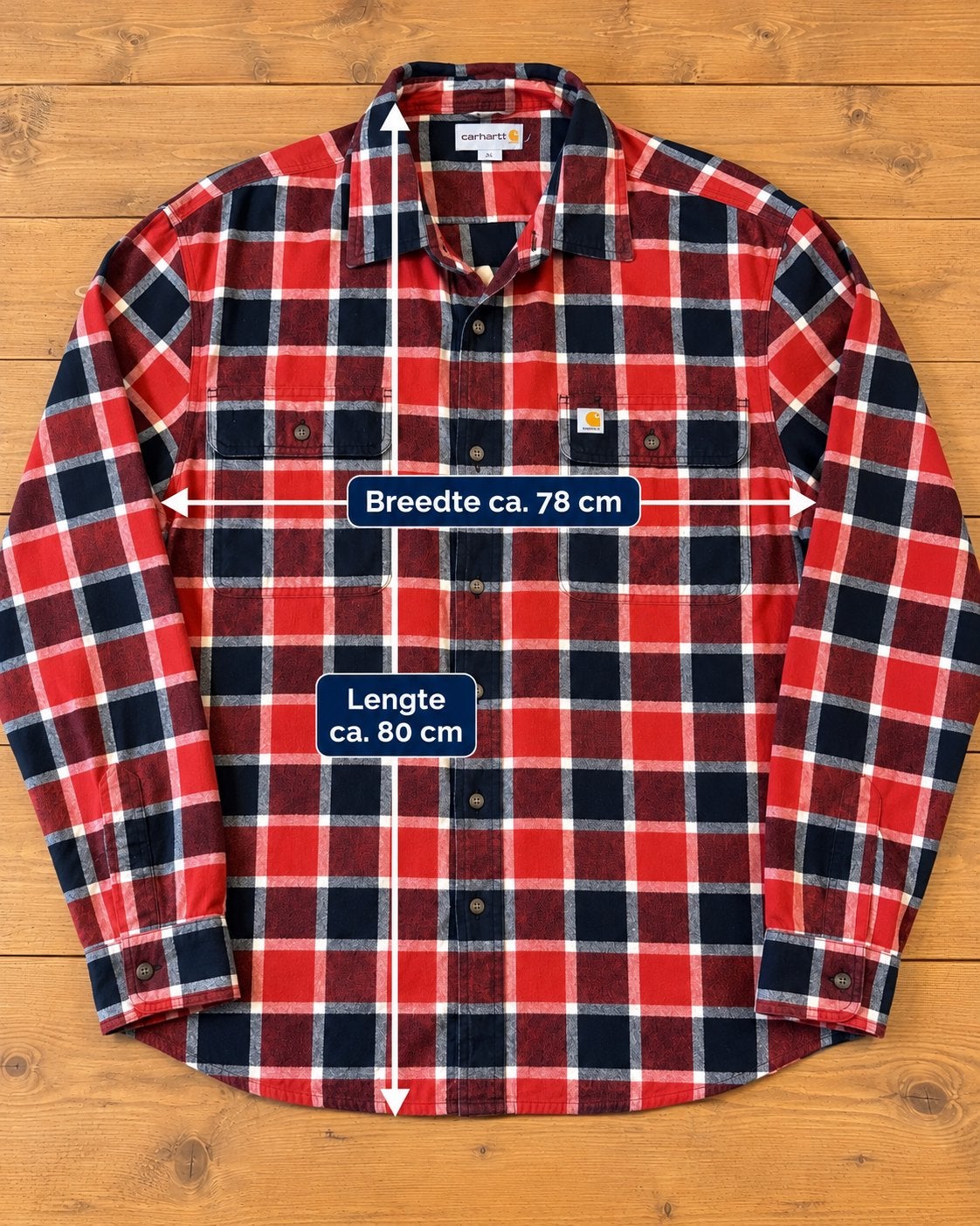 Carhartt Overhemd Lumberjack Houthakker, Ophalen of Verzenden, Zo goed als nieuw