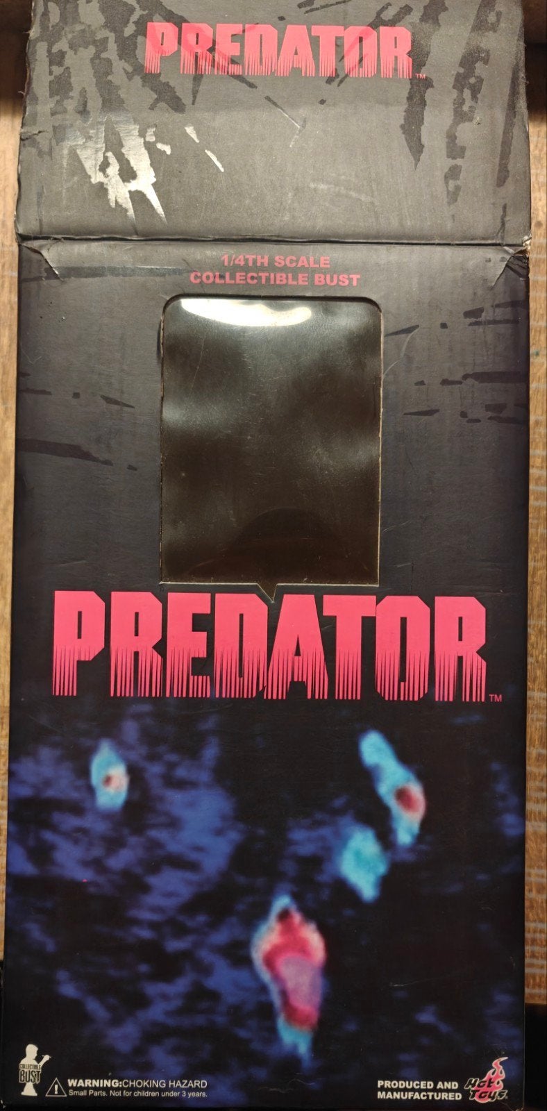 Hot Toys Predator Bust 1/4 – Zeldzaam – In doos, Verzamelen, Poppetjes en Figuurtjes, Ophalen