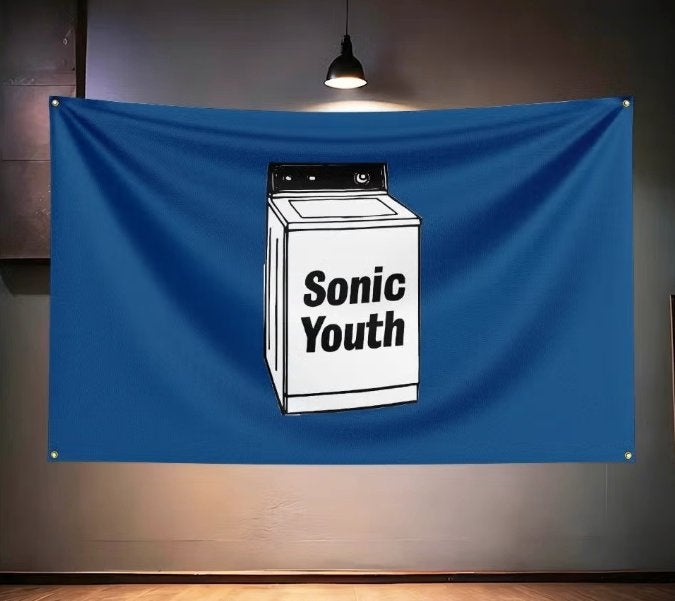 Grote vlaggen Sonic Youth (150x90cm), Ophalen of Verzenden