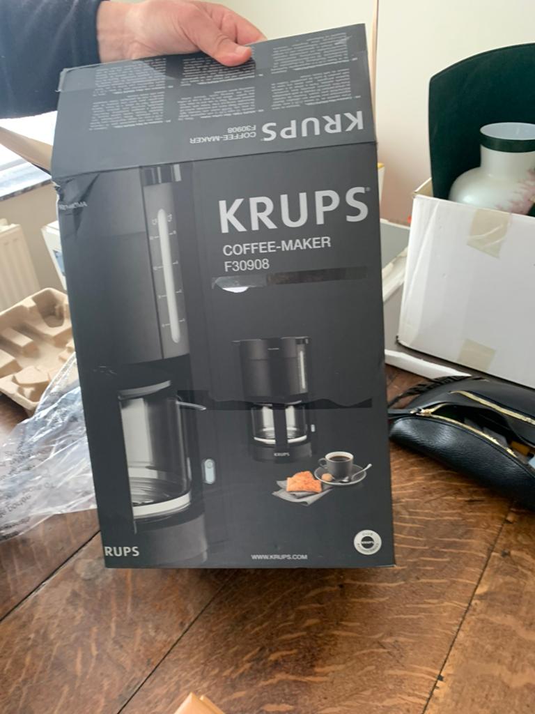 Nieuwe koffiezet, Ophalen, Nieuw