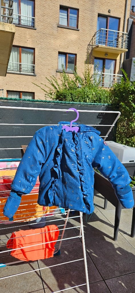 Veste hiver - 6 mois - Sergent major, Enfants & Bébés, Enlèvement ou Envoi, Comme neuf, Sergent Major, Fille