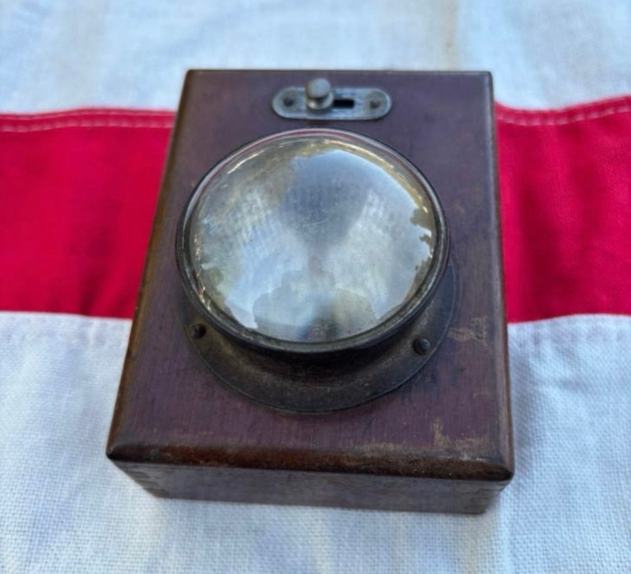 Lampe de poche de tranchée en bois ww1, Collections, Enlèvement