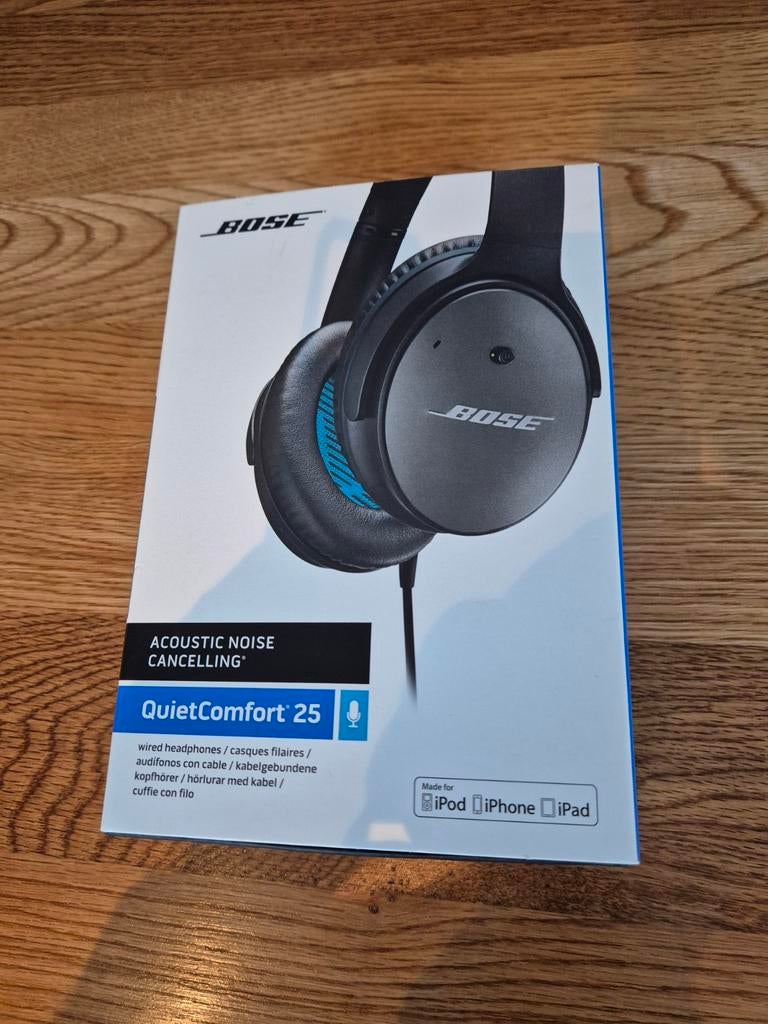 Bose QuietComfort 25 II over ear noise cancelling, Enlèvement