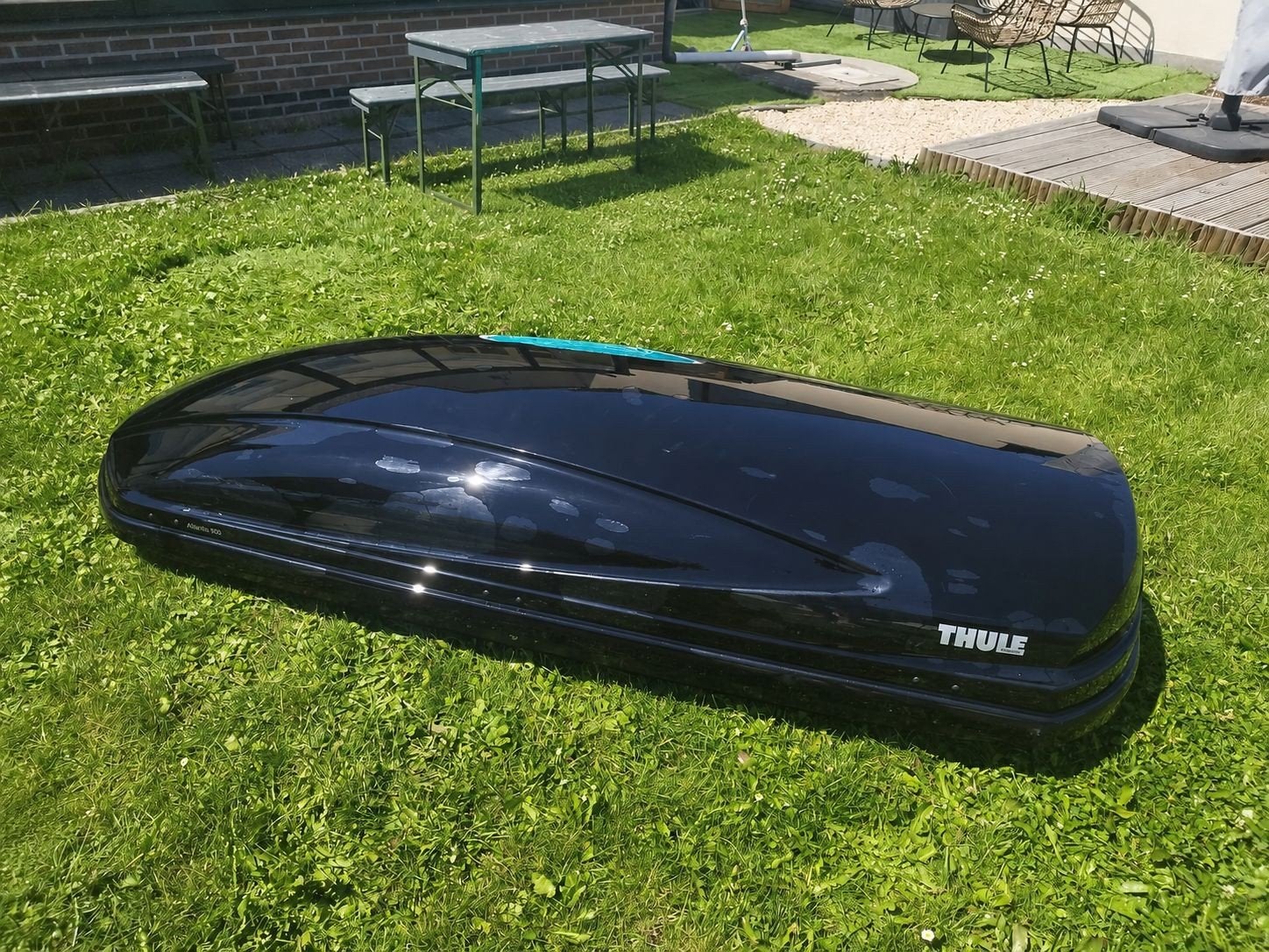 Thule Atalantis 900 - XXL 650L, Auto diversen, Dakkoffers, Ophalen