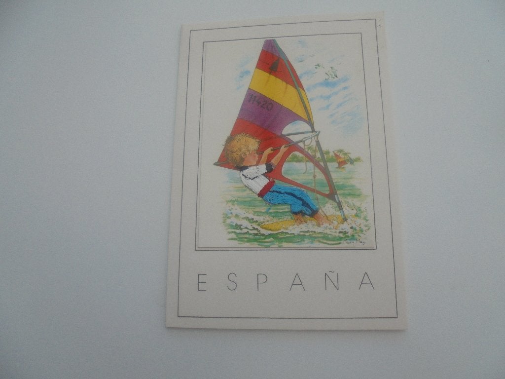 spaanse klederdracht, Verzamelen, Postkaarten | Themakaarten, Ophalen of Verzenden, 1980 tot heden, Ongelopen, Klederdracht
