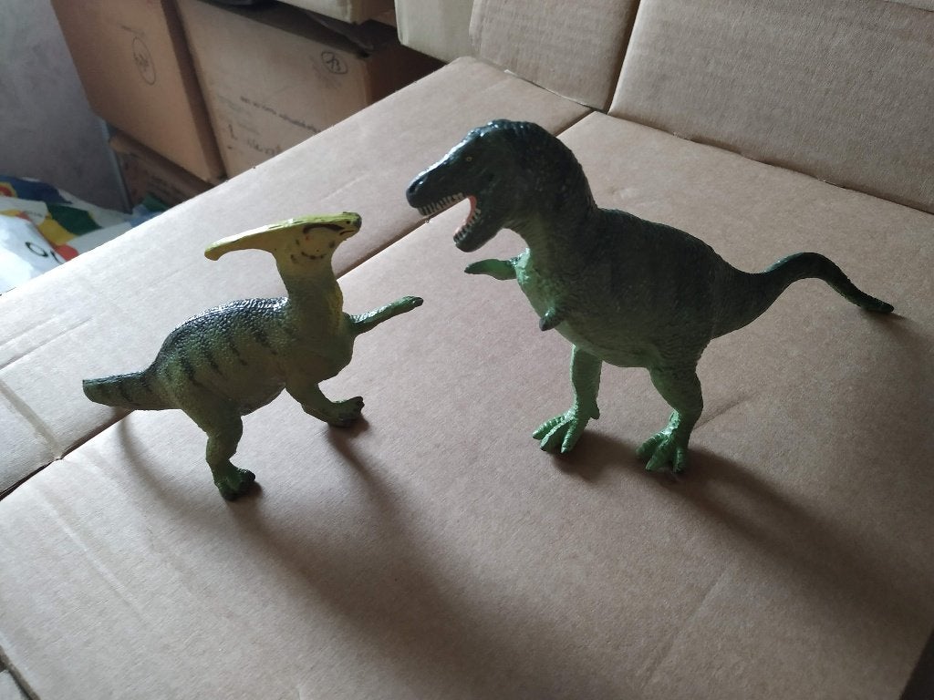 dinosaurus 2 sterke grote figuren, Ophalen of Verzenden