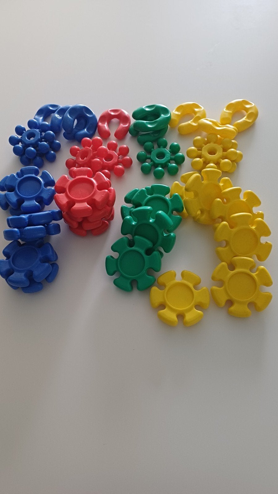Plastiek constructiespeelgoed voor peutere, Kinderen en Baby's, Ophalen, Gebruikt