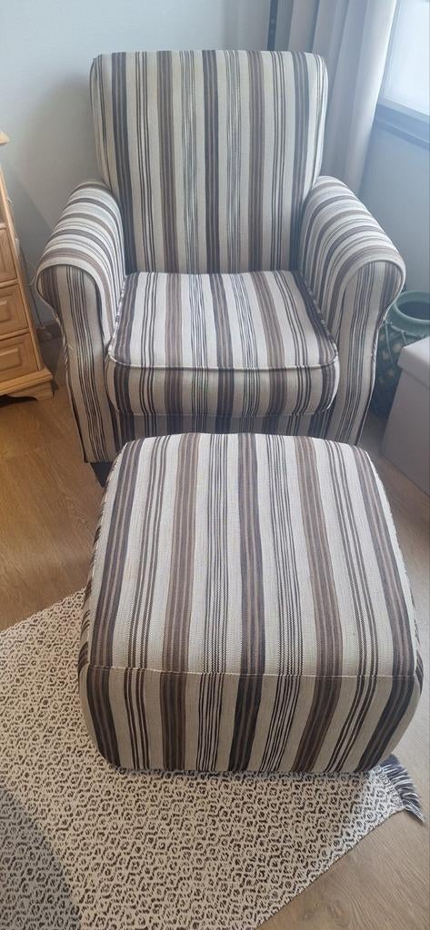 1 zit incl. voetbankje, Ophalen, Minder dan 75 cm, 75 tot 100 cm, Stof