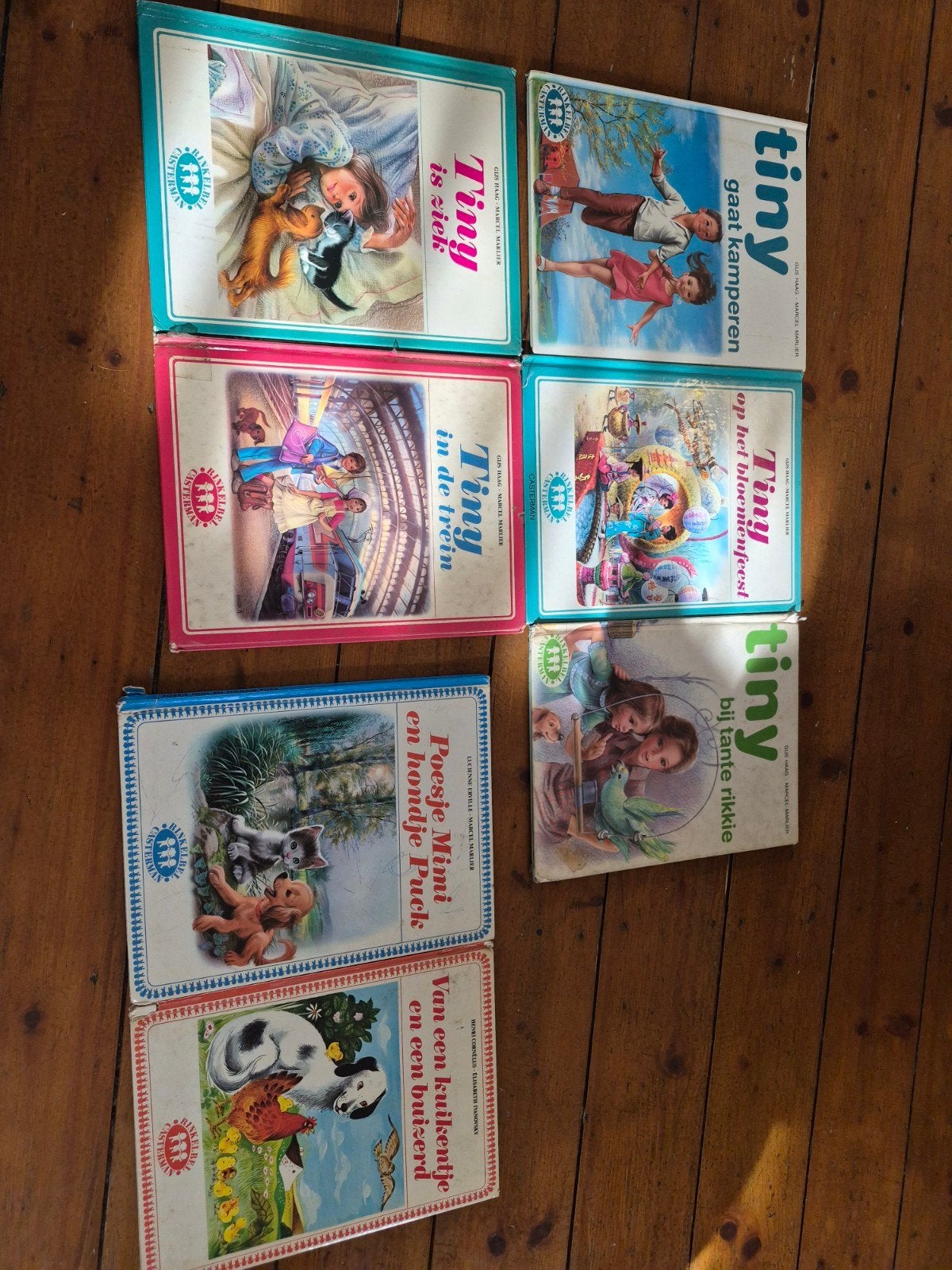 Lot Tiny boeken, Ophalen