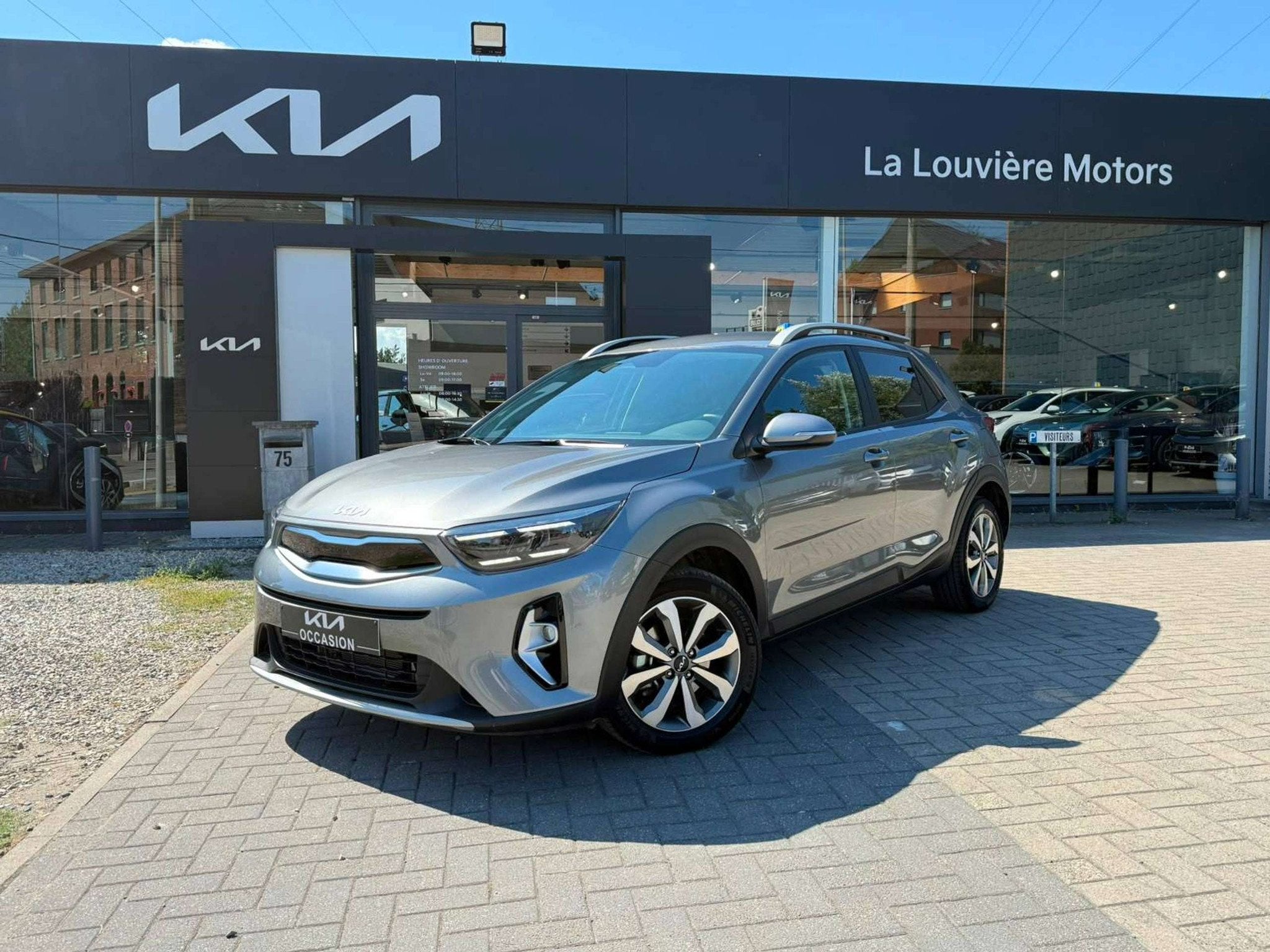 Kia Stonic Stonic 1.0 T Style Edition ISG * CLIM * NAVI * CA, Autos, Argent ou Gris, 998 cm³, Entreprise, Boîte manuelle