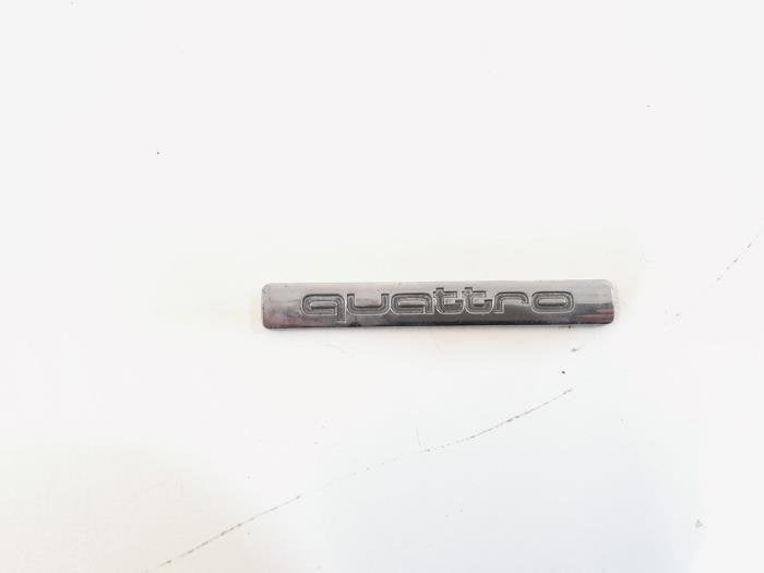 Embleem van een Audi A5, Gebruikt, -, -, -