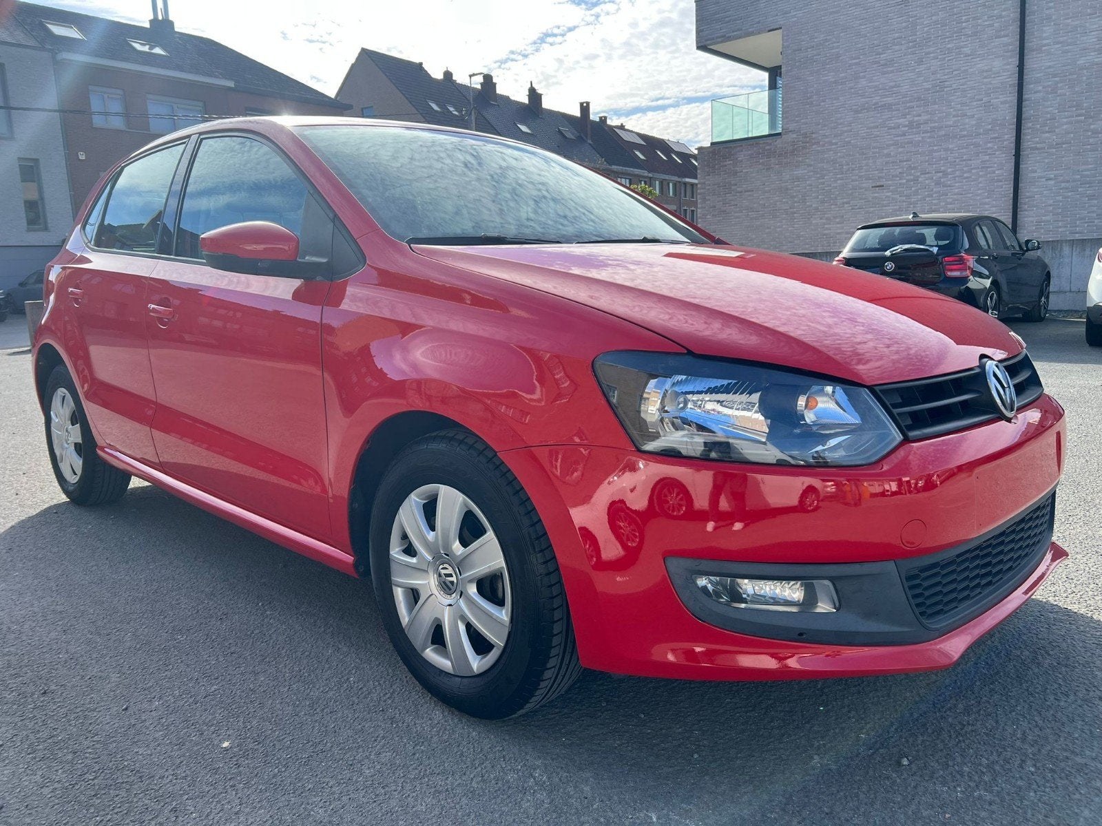 VOLKSWAGEN POLO 1.2I 84000KM, Auto's, Voorwielaandrijving, Euro 5, Stof, Zwart