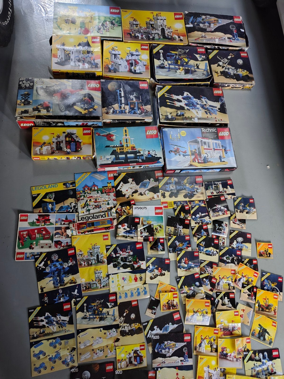 groot lot oude Lego jaren 80, Enlèvement, Complet, Lego
