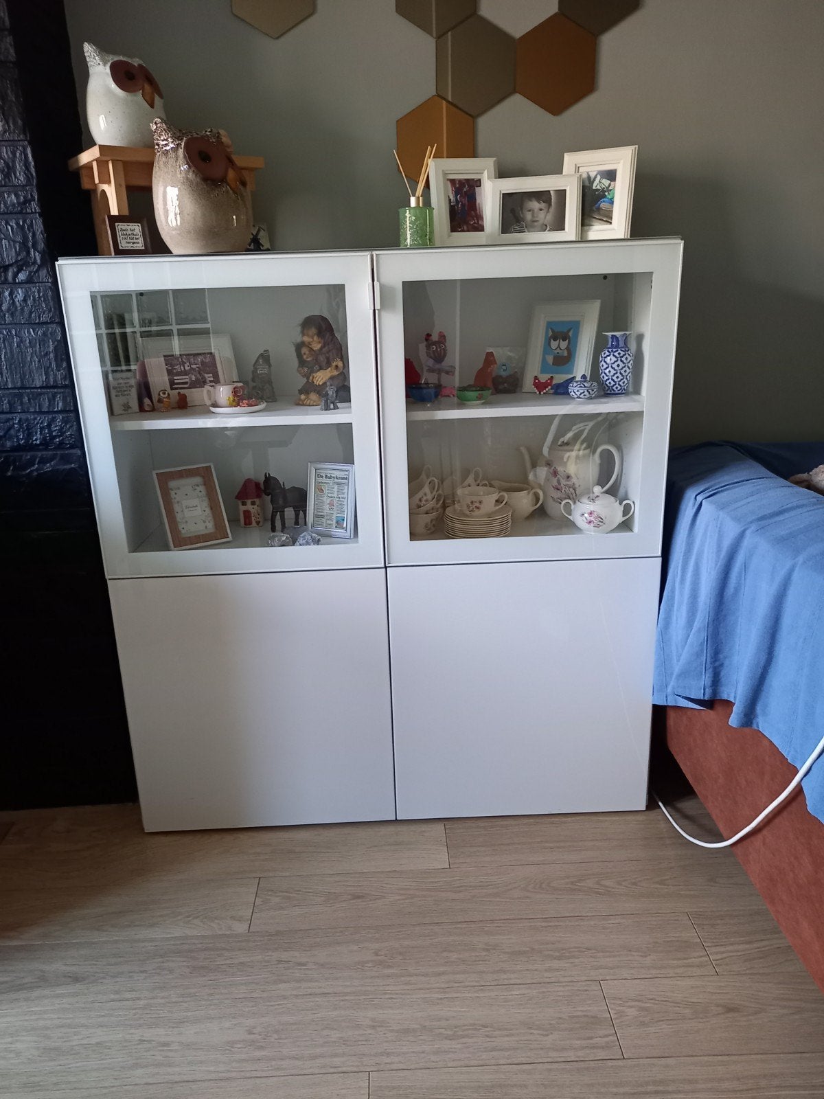 vitrinekast, Besta Ikea 150€, 25 à 50 cm, Comme neuf, 100 à 150 cm, Enlèvement