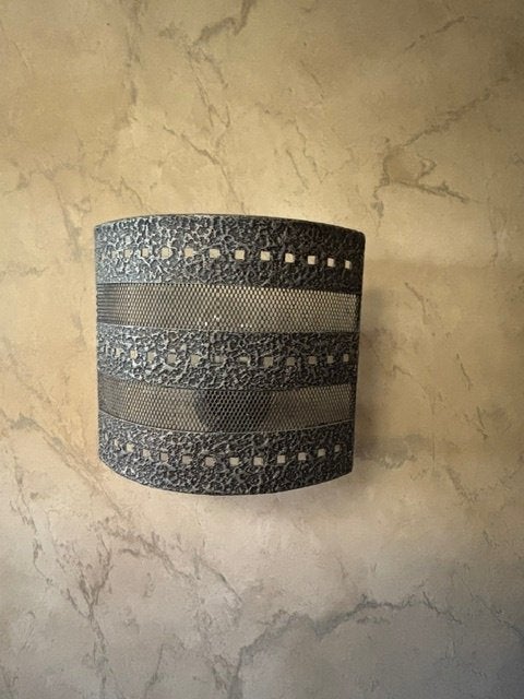 Applique - muurlamp, Ophalen, Zo goed als nieuw, Wandlamp, Zilver