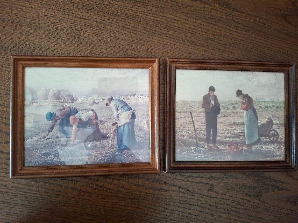 Kaders, Antiek en Kunst, Paneel, Realistisch, Landschap, Print