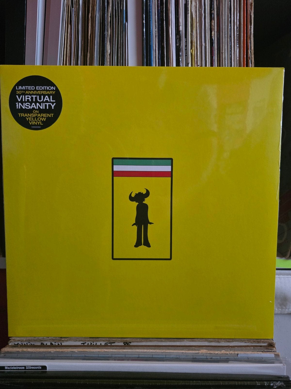 vinyl 12"  JAMIROQUAI  Virtual Insanity  Yellow, CD & DVD, Enlèvement ou Envoi