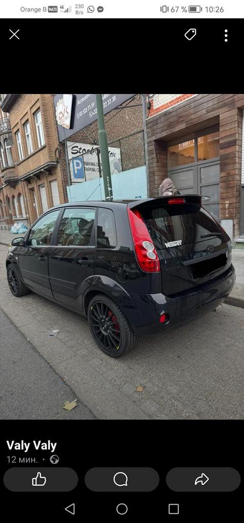 Ford fiesta, Enlèvement, Ford