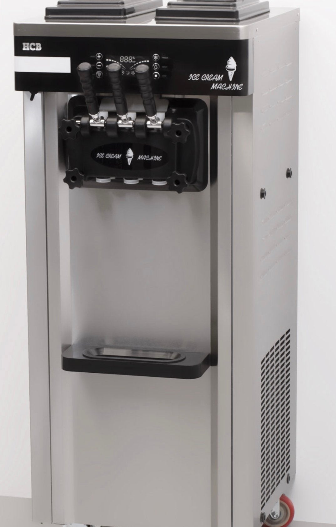 Softijsmachine HCB 2 smaken, Elektronische apparatuur, Koelkasten en IJskasten, Ophalen, Zo goed als nieuw