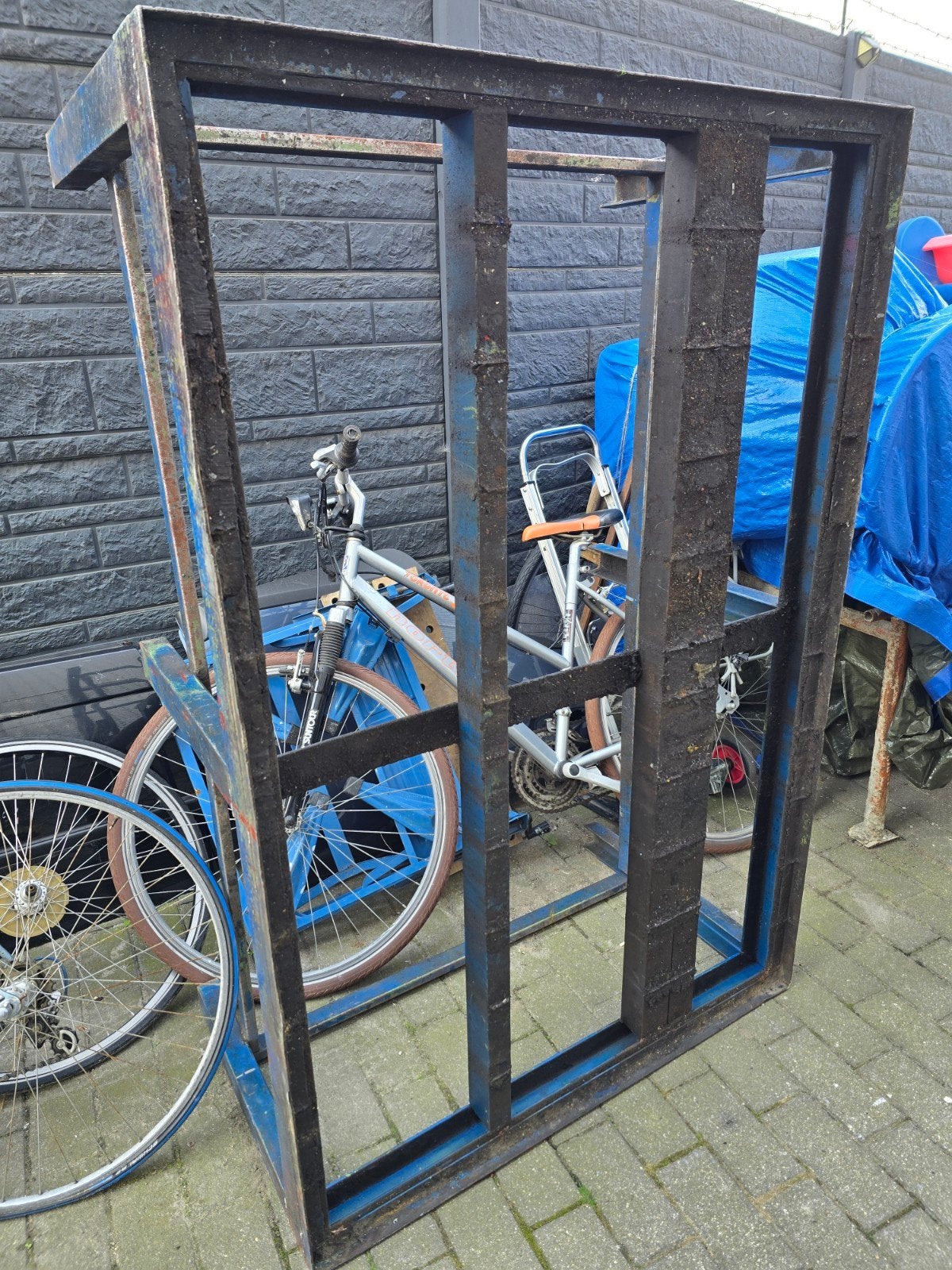 sterke zware werkbankframe 150x100x60cm, Ophalen