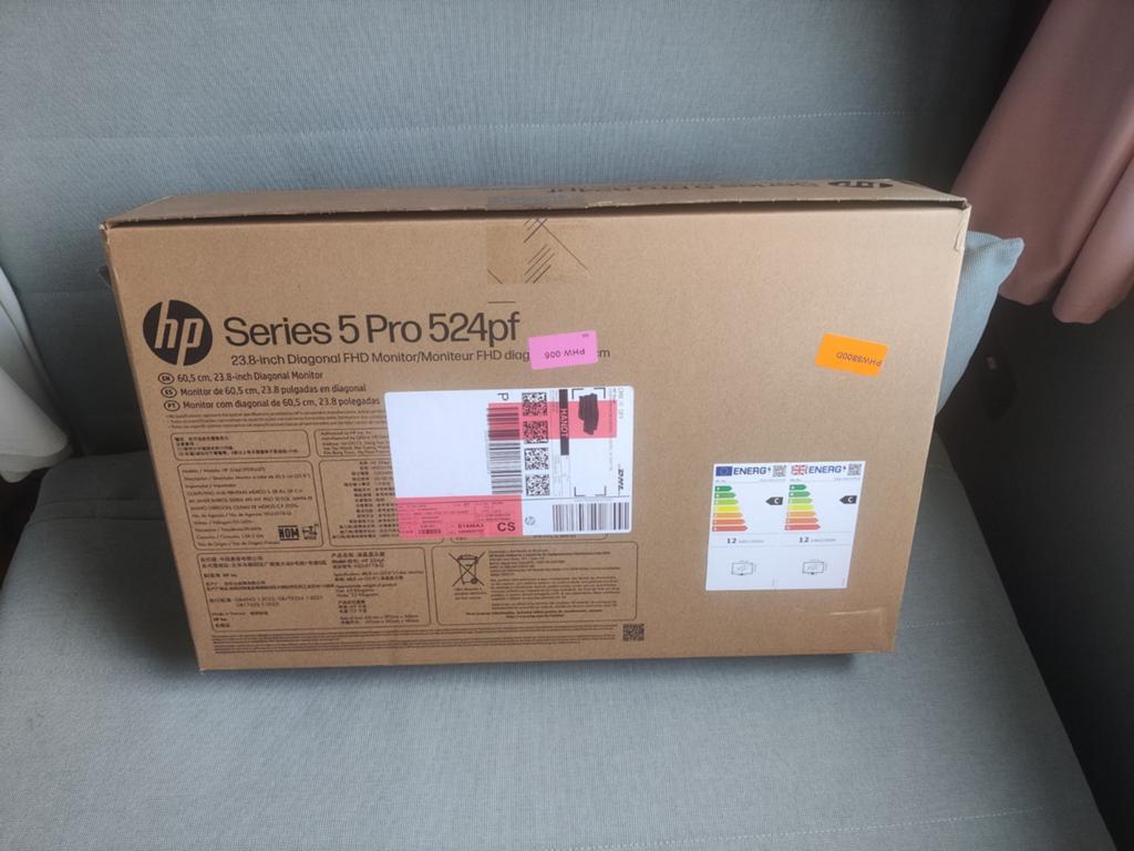 Monitor HP Series 5 Pro 524pf, Computers en Software, Monitoren, Ophalen, HD, In hoogte verstelbaar, Nieuw