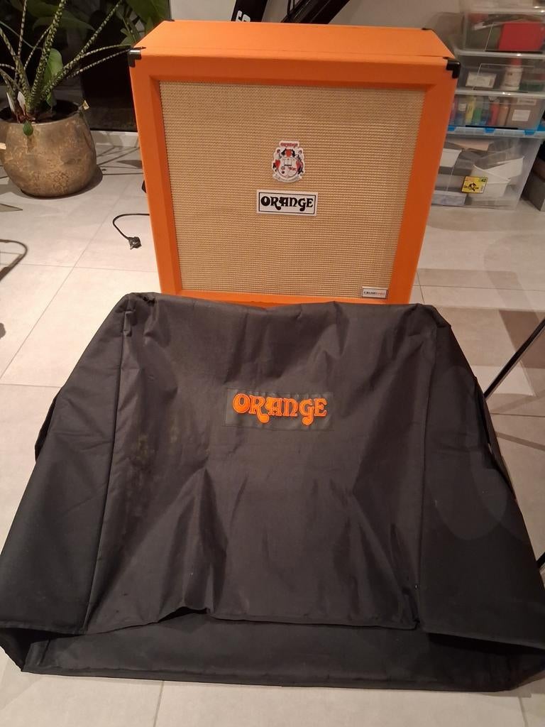 Orange Crush Pro CR Pro 412 4x12 + Originele Orange hoes, Ophalen, Zo goed als nieuw, Gitaar, 100 watt of meer