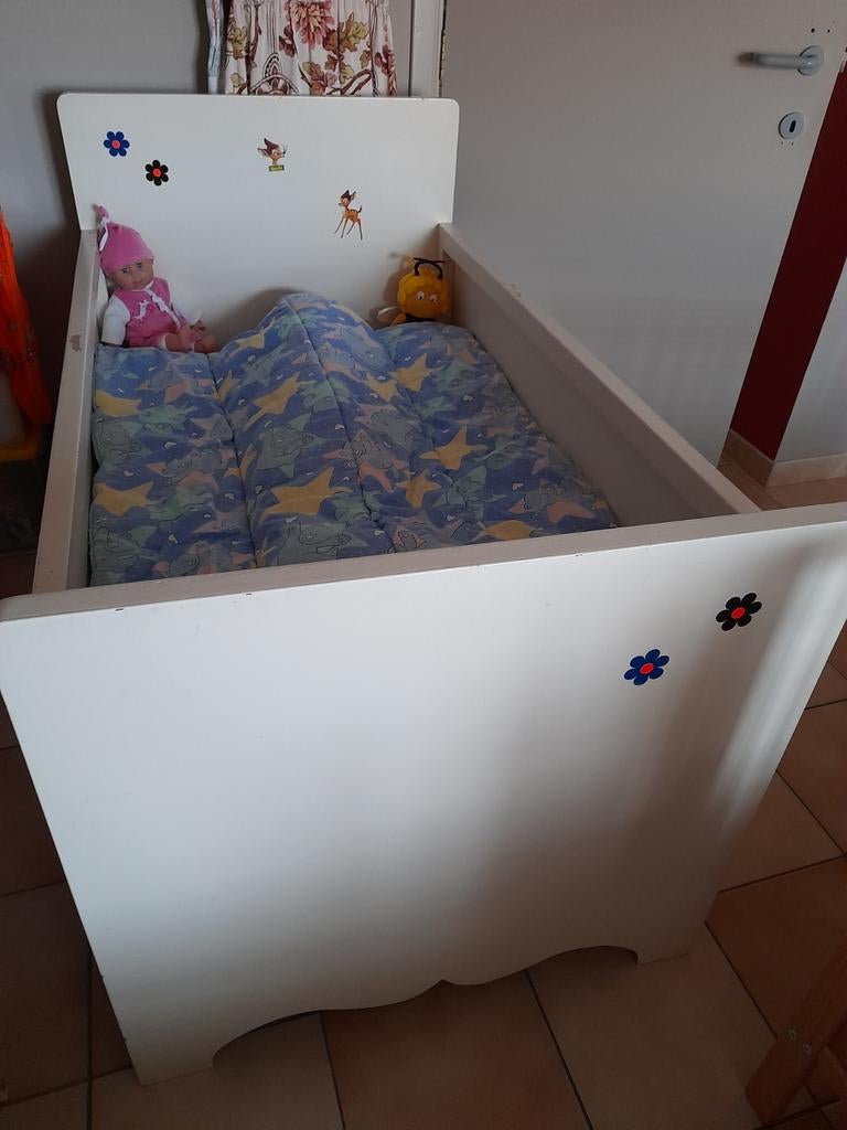 Baby peuterbed, Ophalen