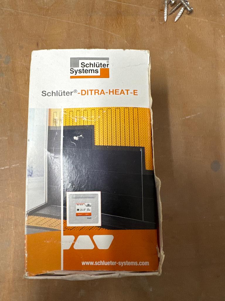 Schlüter DITRA-HEAT-E thermostaat nieuw, Enlèvement, Neuf