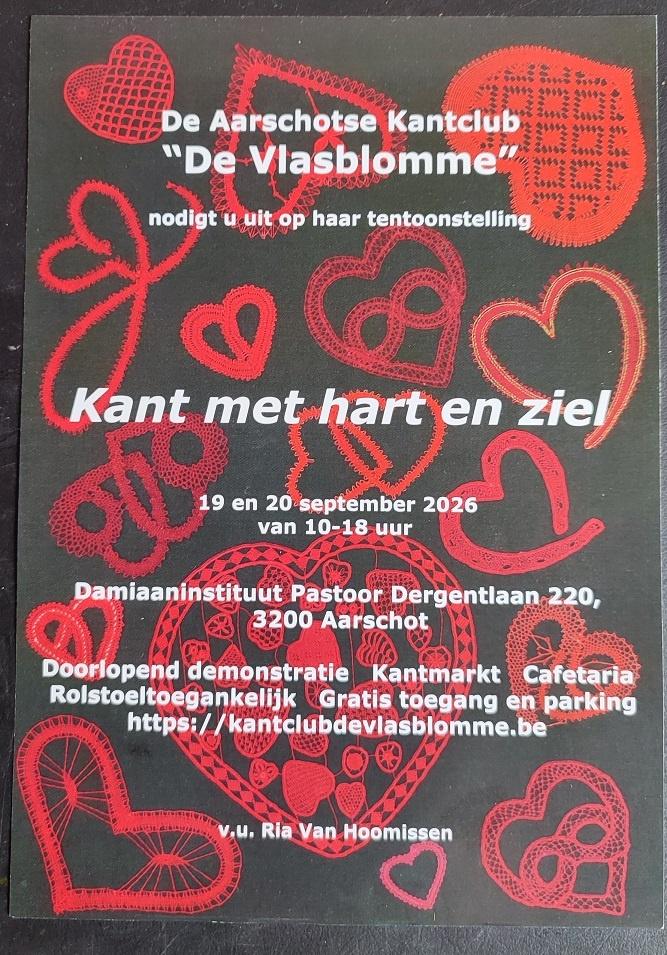 Tentoonstelling kant met hart en ziel, Hobby en Vrije tijd, Overige Hobby en Vrije tijd, Ophalen